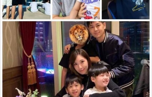 52岁林志颖跟妻子生了3个儿子,个个高颜值