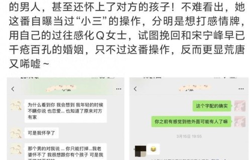 贵圈好离谱！张婉婷自曝当小三还怀过孕！网友深扒细节直指高云翔