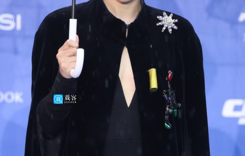 刘雨昕亮相北影节红毯,酷飒造型引瞩目|周大福珠宝|北京国际电影节|线下活动|naersi|骑士