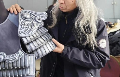 宿迁“霸王战甲”已正式完工!何润东将穿上战甲出场助阵宿迁队