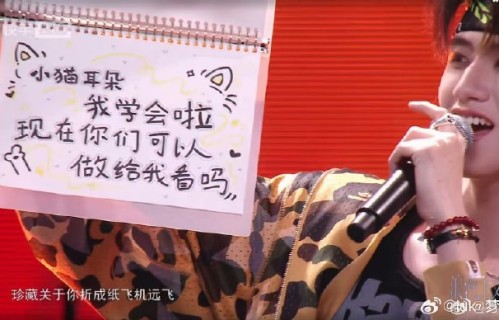 什么是“反向饭撒牌”？演唱会上举了哪些内容的牌子？