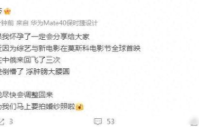 45岁金莎辟谣否认怀孕！大方公开与孙丞潇婚礼进程，甜度拉满